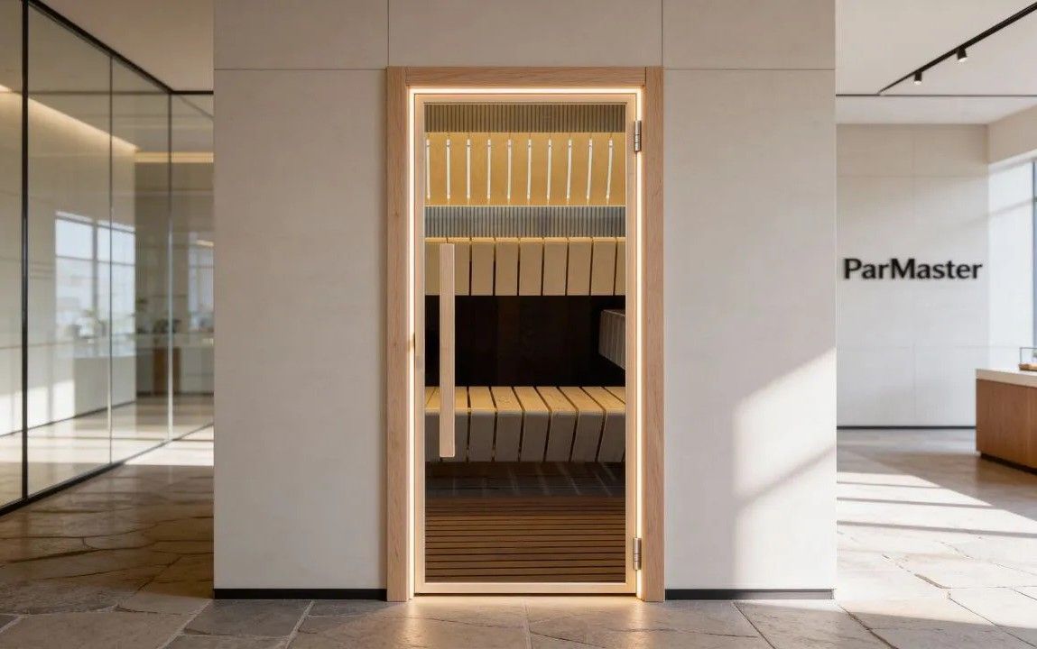 Sauna door